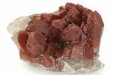 Natural, Red Quartz Crystal Cluster - Morocco #233457-1